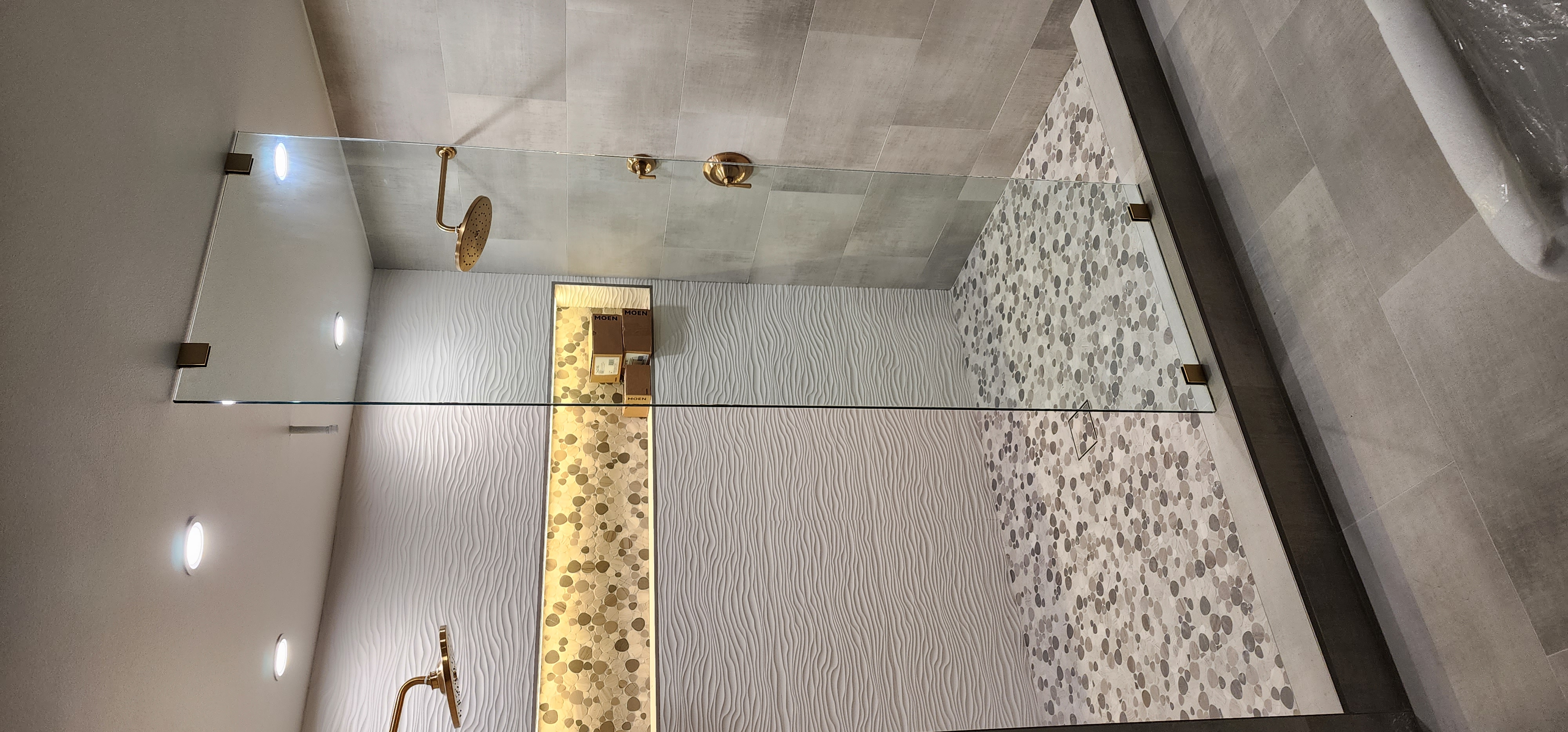 Custom bathroom renovation in Orange County